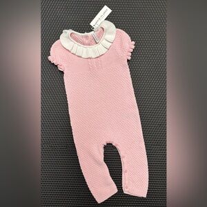 NWT Janie and Jack Sweater Romper 6-12M